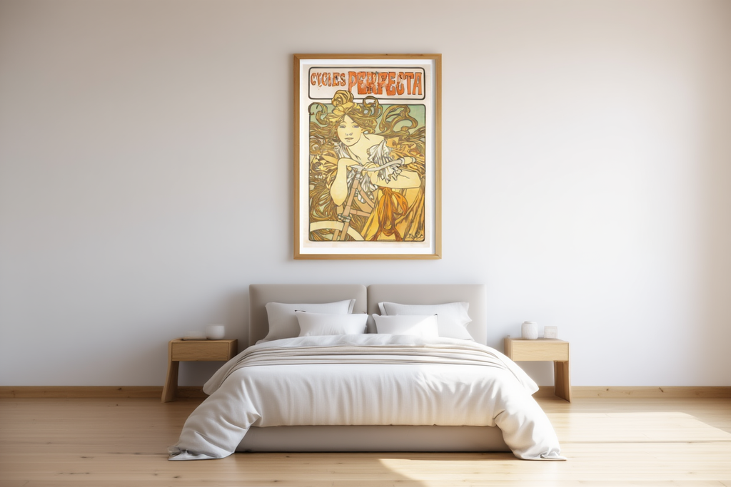 Alphonse Mucha - Cycles Perfecta Poster