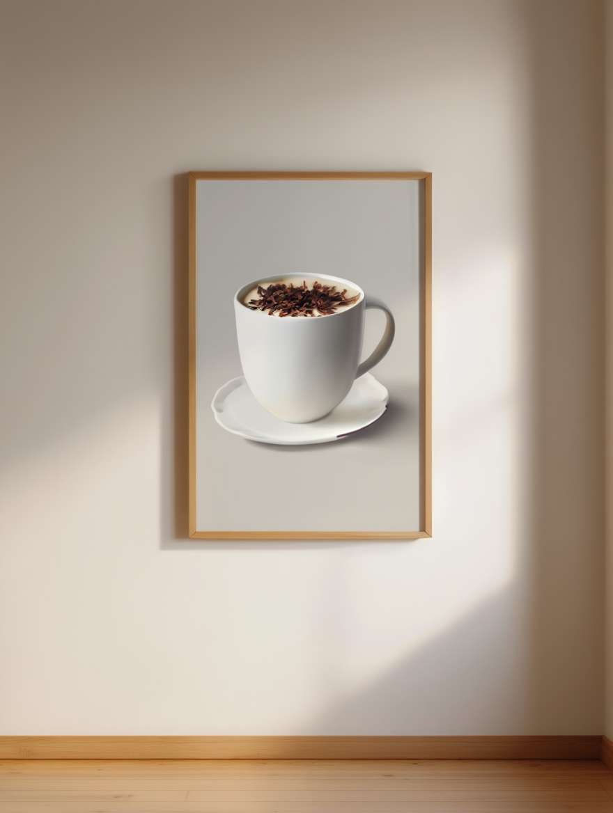 4 Coffee Posters – Minimalist Café Wall Art Prints