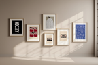 Modern Living Room Wall Art – 5 Prints Home Decor - Hakyarts