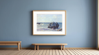 Langland Bay – Alfred Sisley Poster | Impressionist Seascape Art Print - Hakyarts