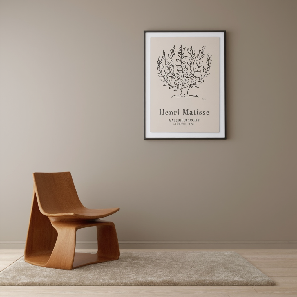 Gallerie Maeght Le Buisson – Henri Matisse (1951) | Vintage Exhibition Poster Print