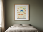 Poissons by Odilon Redon – Surreal Figurative Art Print - Hakyarts