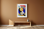 Rhythm No. 2 – Robert Delaunay, 1912 – Vintage Modernist Art Print