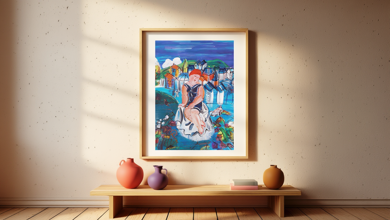 Petite Baigneuse à Sainte-Adresse