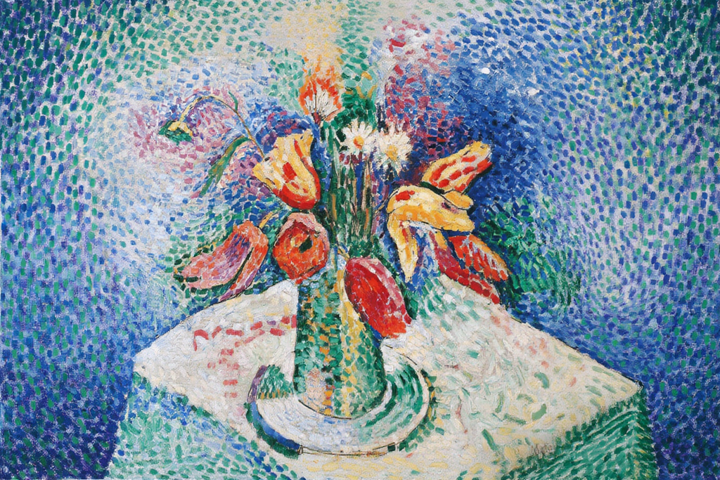Canvas Print Henri Matisse – Parrot Tulips – Vibrant Modern Art