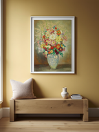 Composition Florale aux Dahlias – Henri Lebasque Poster | Post-Impressionist Floral Still Life Art Print