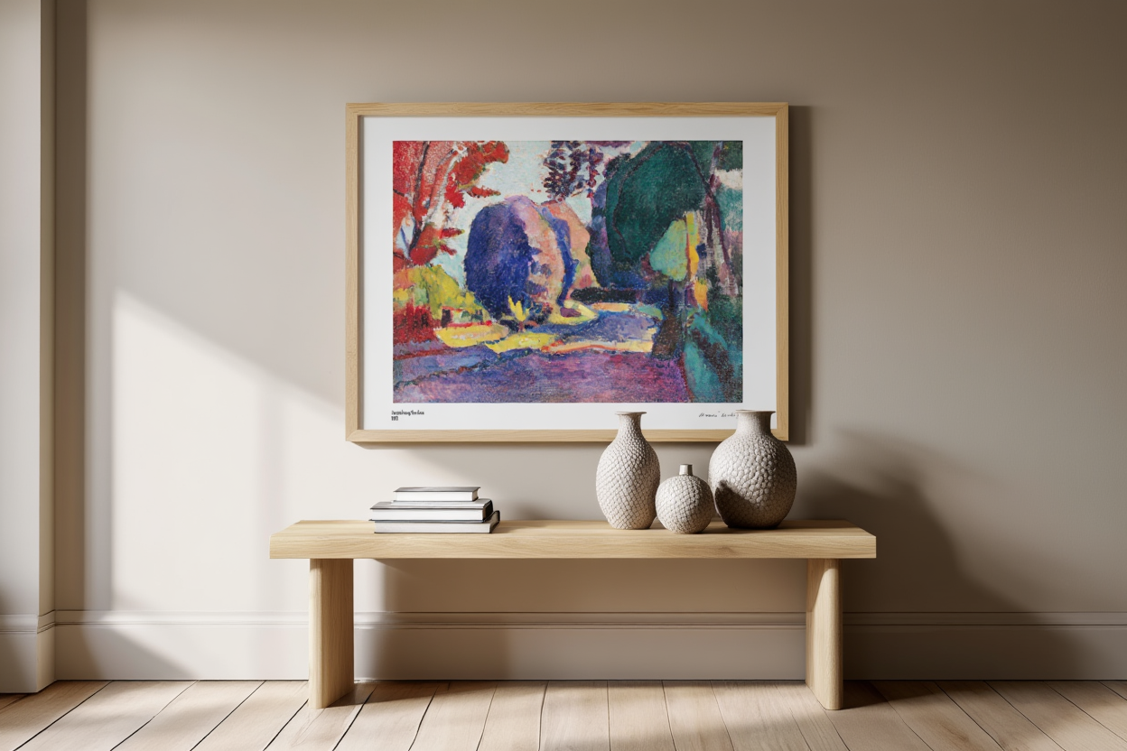 Henri Matisse - Luxembourg Gardens Poster