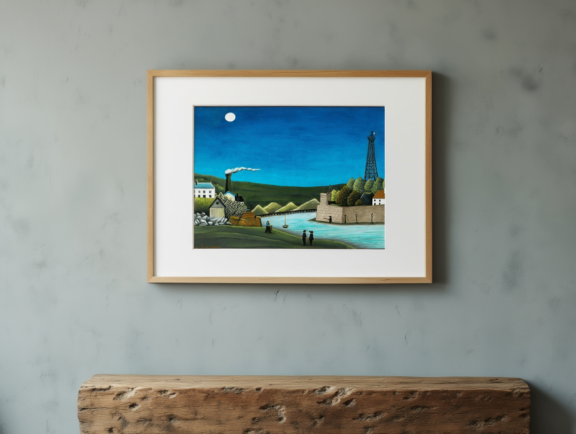 Henri Rousseau -La Seine À Suresnes