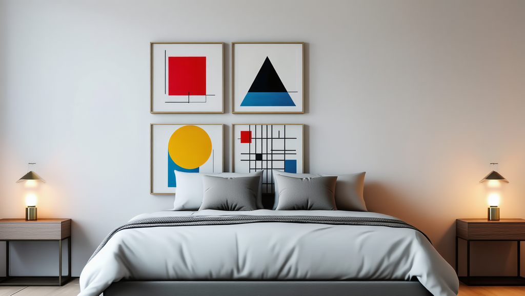 Bauhaus Quartet – Set of 4 Art Prints