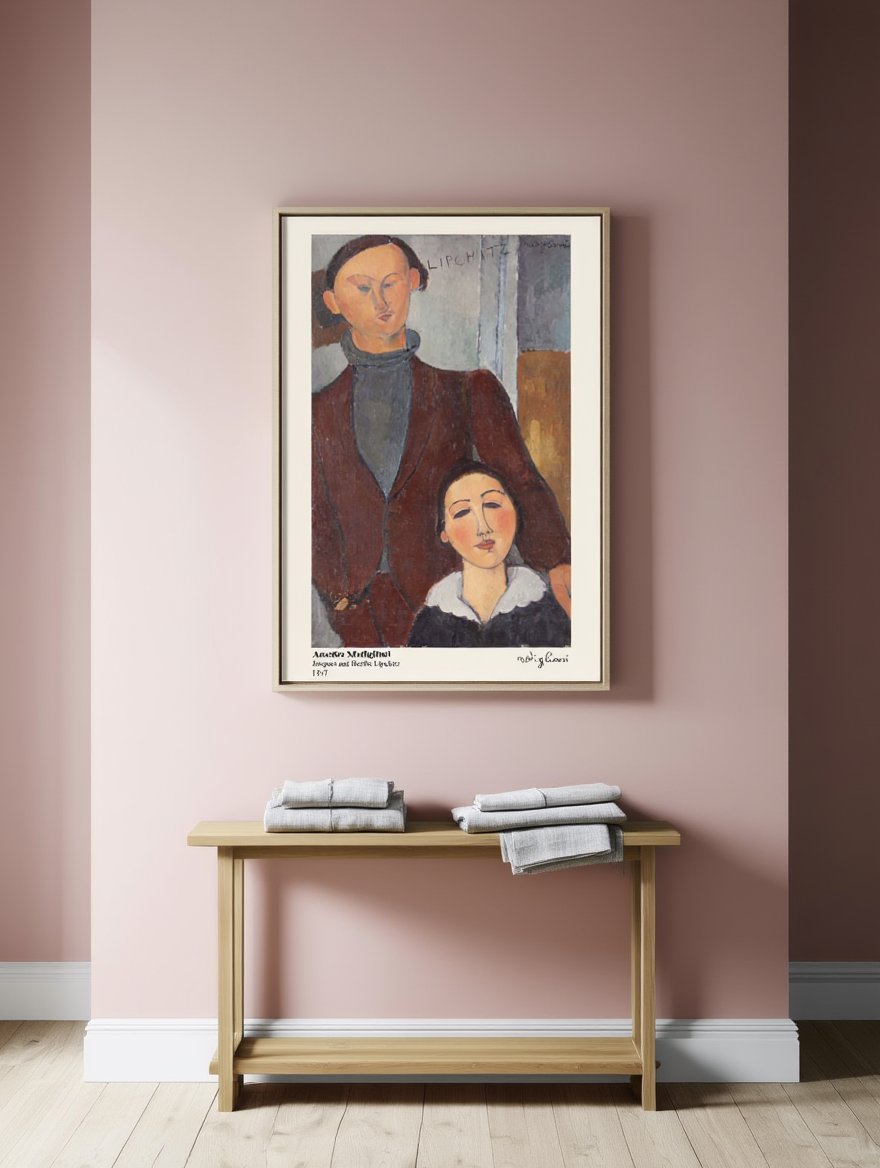 Amedeo Modigliani - Jacques and Berthe Lipchitz Poster