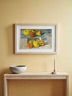 Apples – Paul Cézanne Poster | Post-Impressionist Still Life Art Print