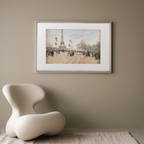 Entrée de l'Exposition Universelle de 1889 – Jean Béraud Poster | Belle Époque Parisian Expo & Urban Scene Art Print
