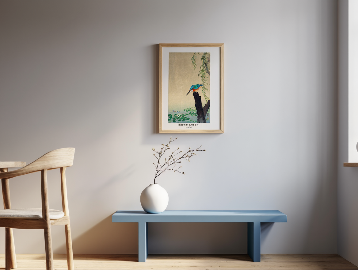 Ohara Koson - Kingfisher Poster