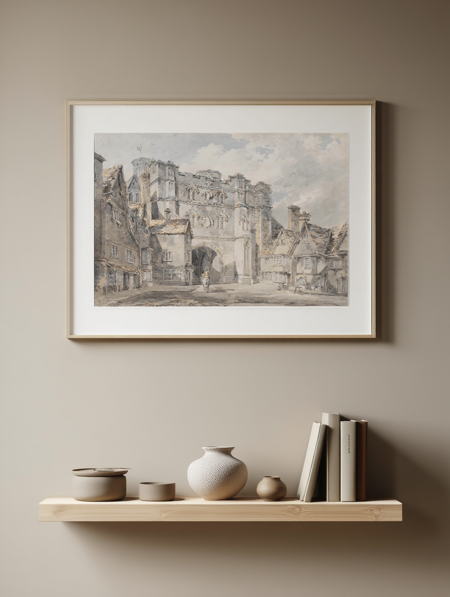 William Turner - Christ Church Gate