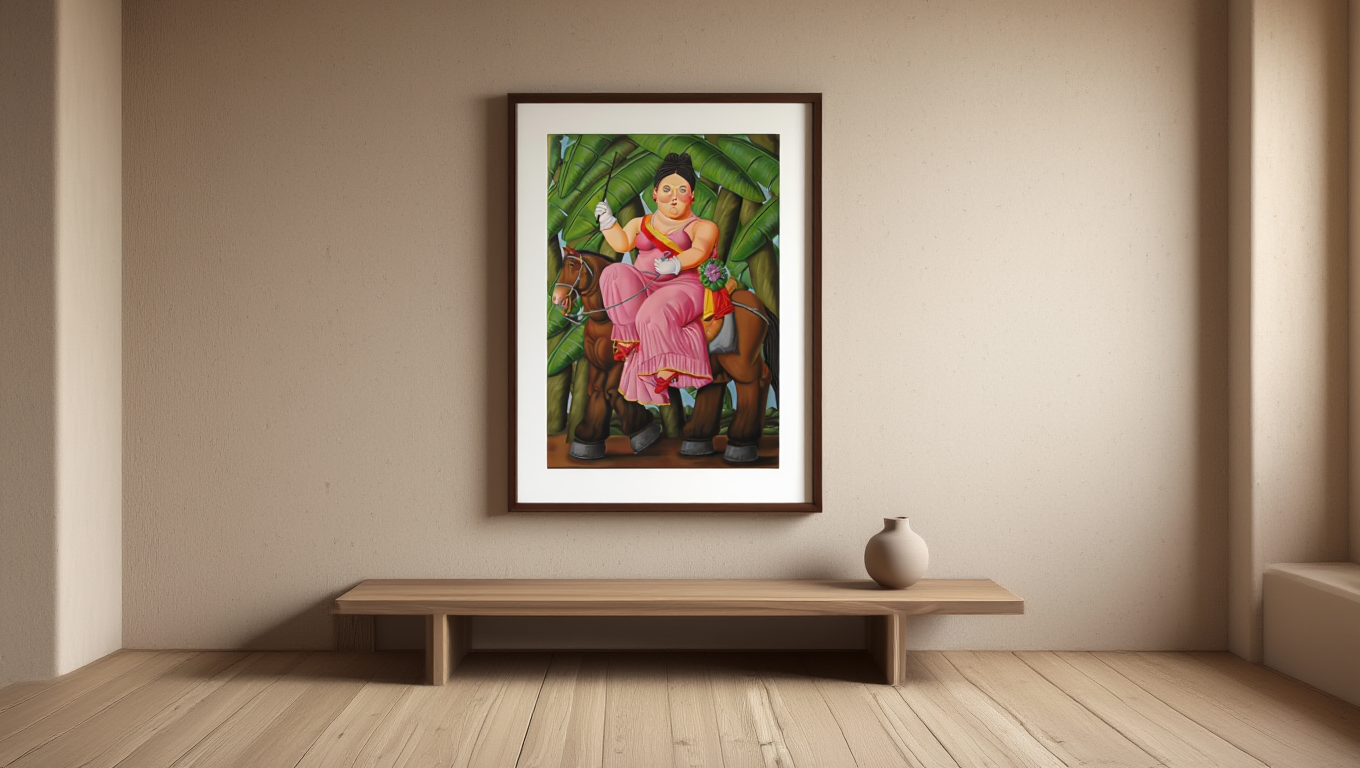 Fernando Botero - The President and First Lady