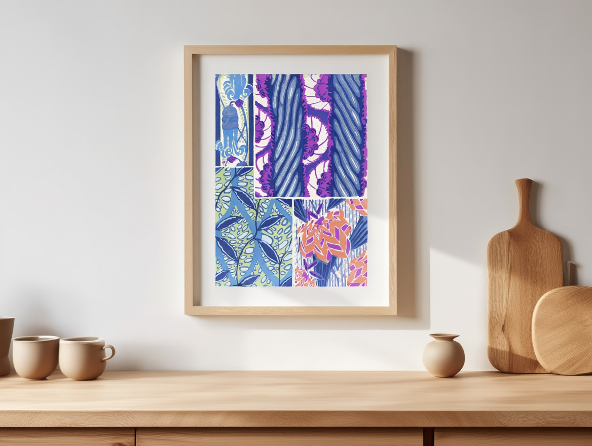 Suggestions pour étoffes et tapis Pl.20