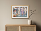 Judgement of Paris by Walter Crane – 19th-Century Symbolist Figurative Art Print