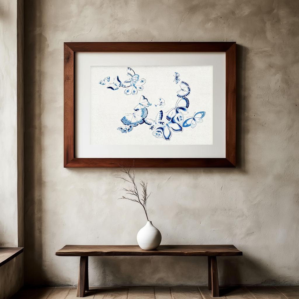 Kamisaka Sekka - One Thousand Butterflies