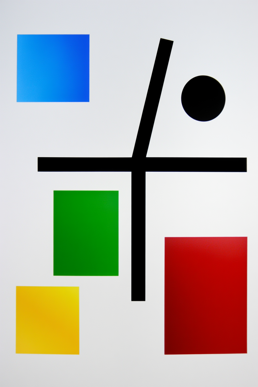 Bundle of 3 – Suprematist, Cubist & Contemporary Abstract Prints