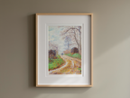 Chemin des Sablons à Moret by Francis Picabia