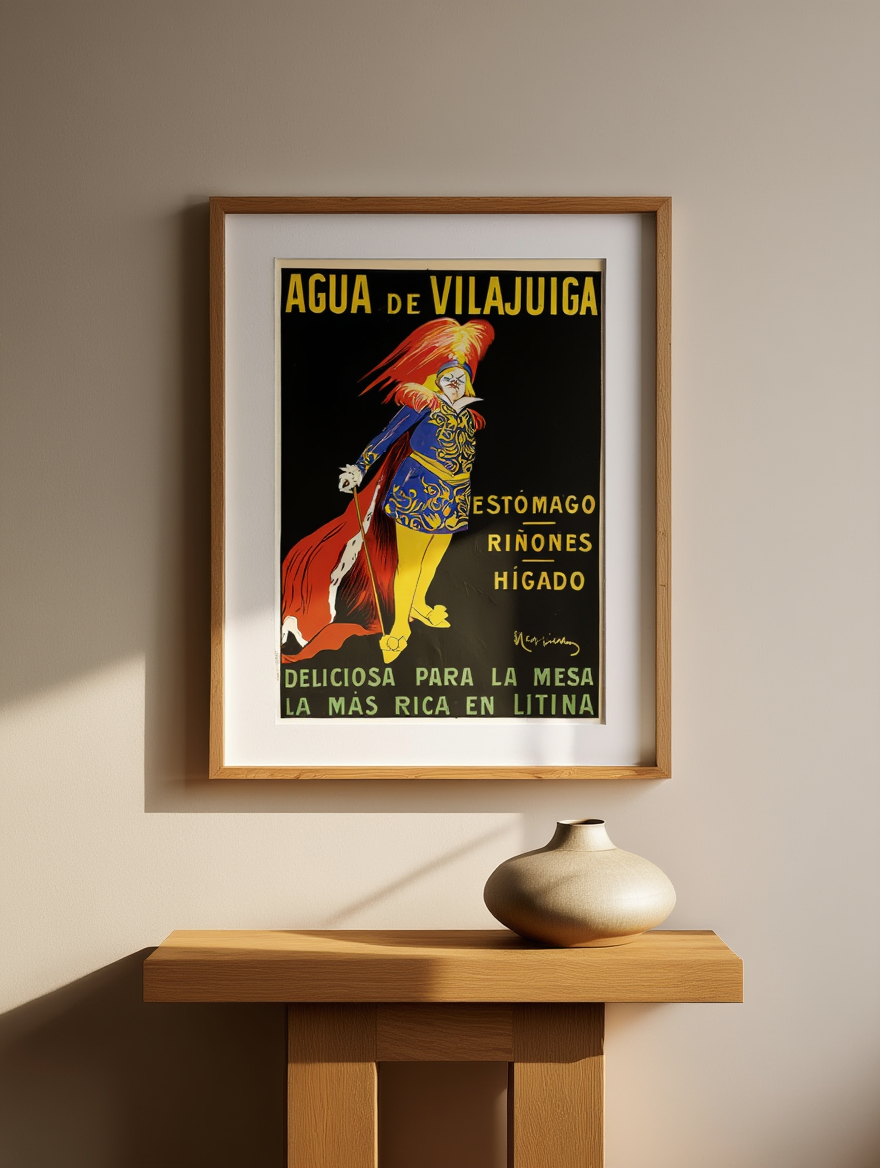 Leonetto Cappiello - Agua De Vilajuïga Poster