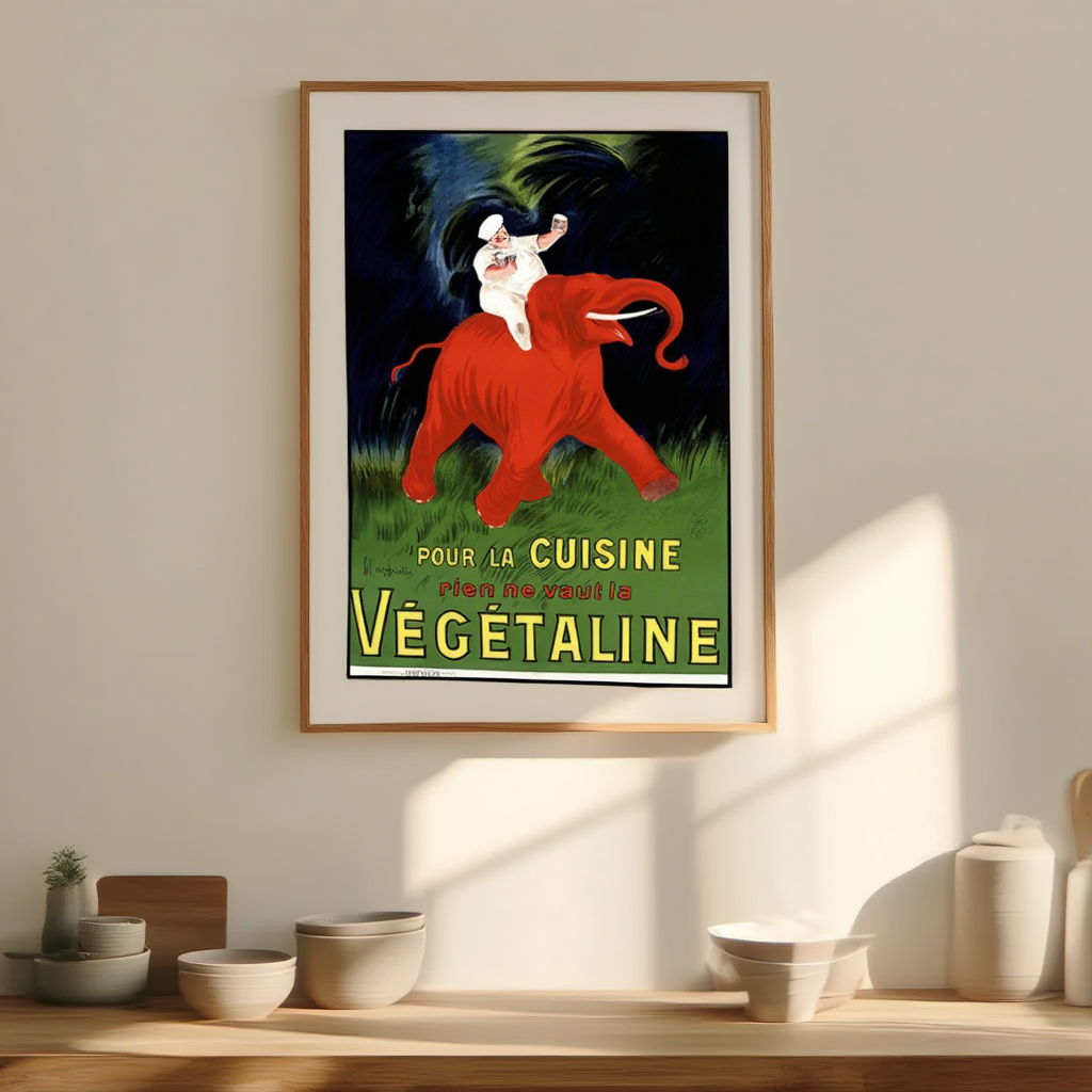 Végétaline by Leonetto Cappiello – Vintage Advertising Art Print