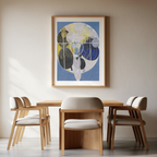 De store figurmalerier nr. 5 af Hilma af Klint – Abstrakt kunsttryk