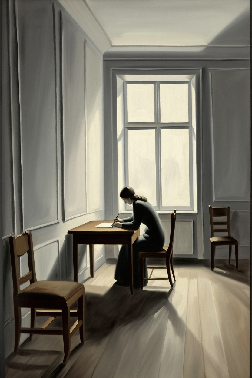 Hammershøi Whispered Interiors – 3 Prints Mix & Match