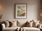Great Barrier Reef Corals by William Saville-Kent – Natural History Marine Art Print