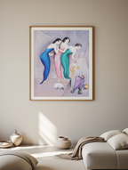 Dreams and Fantasies No. 1 by Nils Dardel, 1922 – Swedish Modernist Surrealist Art Print