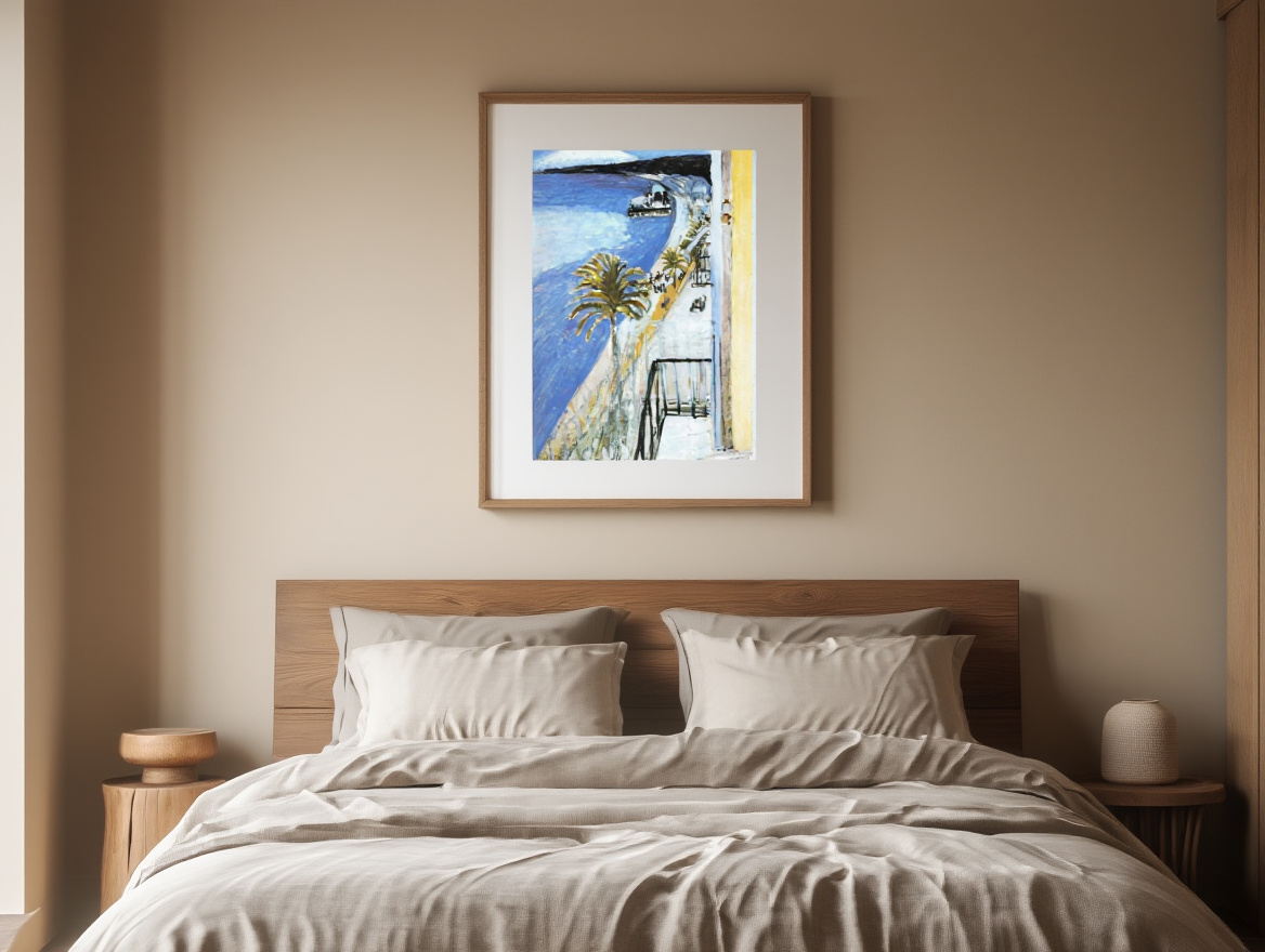 Henri Matisse – The Bay of Nice - Vibrant Coastal Modern Art Print