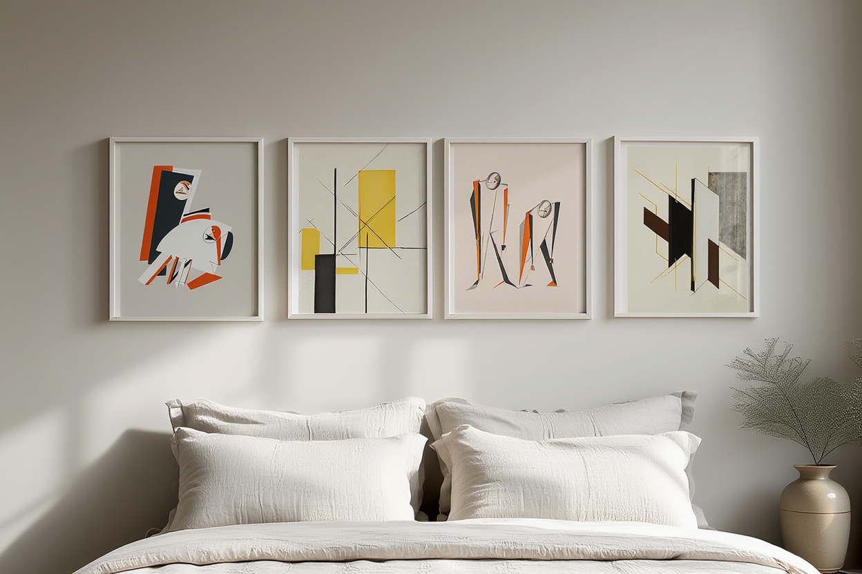 El Lissitzky – 4 Prints | Mix & Match Modern Art Collection