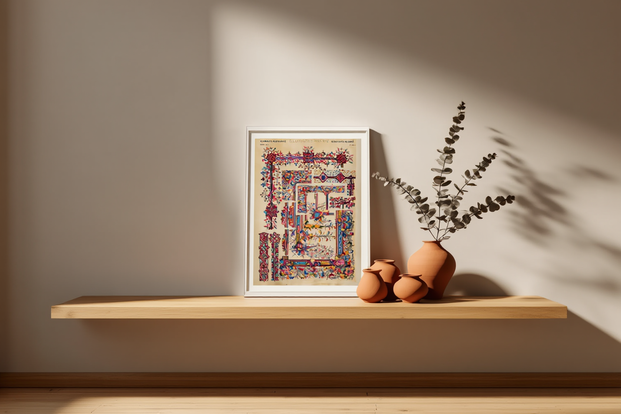 Illuminated Manuscripts No.2 – Owen Jones (1856) | Historic Decorative Art Print