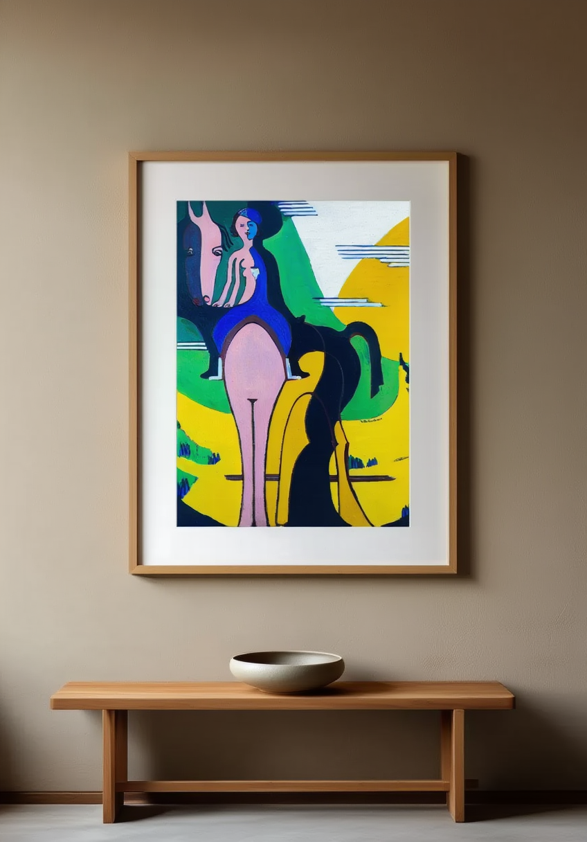 Ernst Ludwig Kirchner - Female Rider