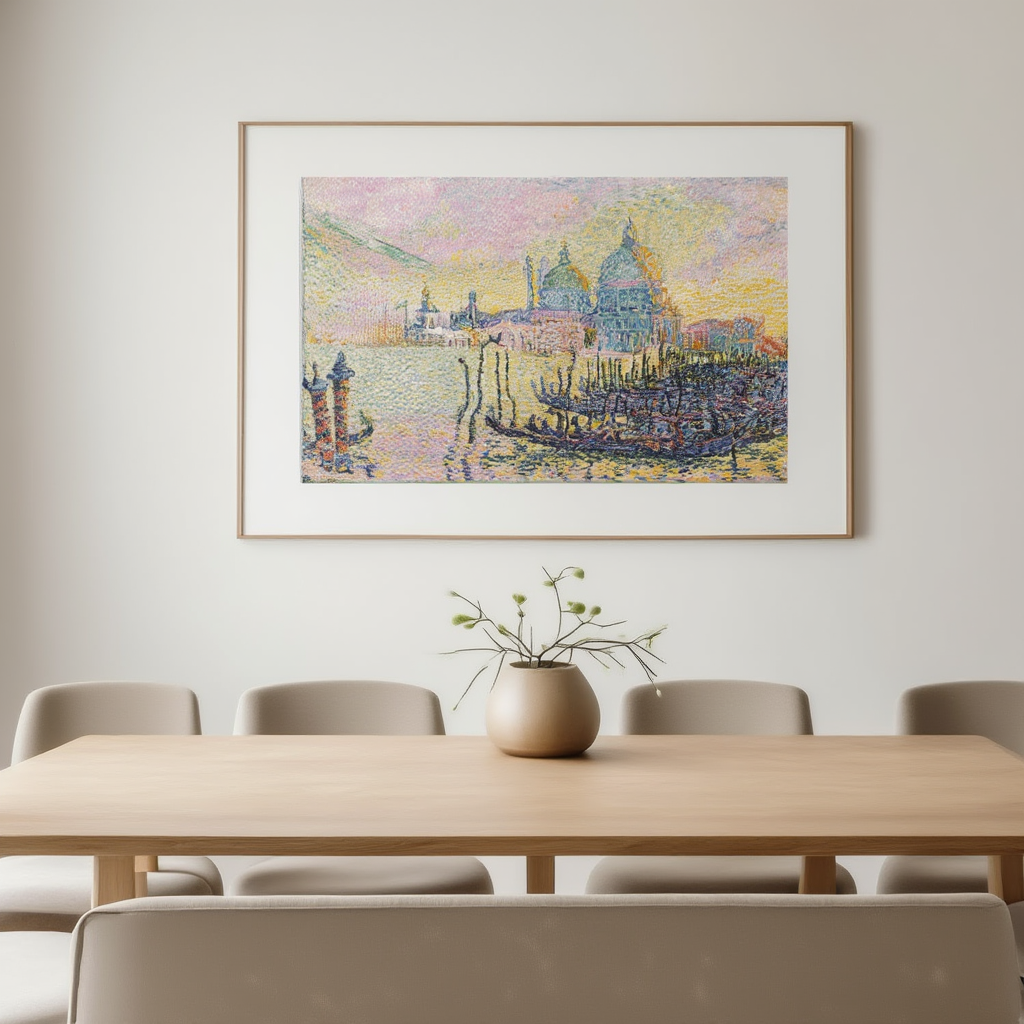 Paul Signac - Entrance to the Grand Canal 'Venice'