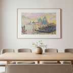 Entrance to the Grand Canal ‘Venice’ – Paul Signac Poster | Neo‑Impressionist Venetian Art Print