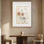 Leonardo da Vinci – Recto The Fetus, and the Muscles Attached to the Pelvis - Iconic Renaissance Anatomical Study Print - Hakyarts