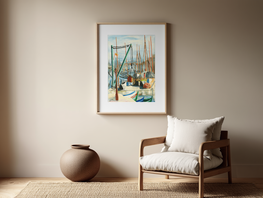 Moïse Kisling - Port de Marseille