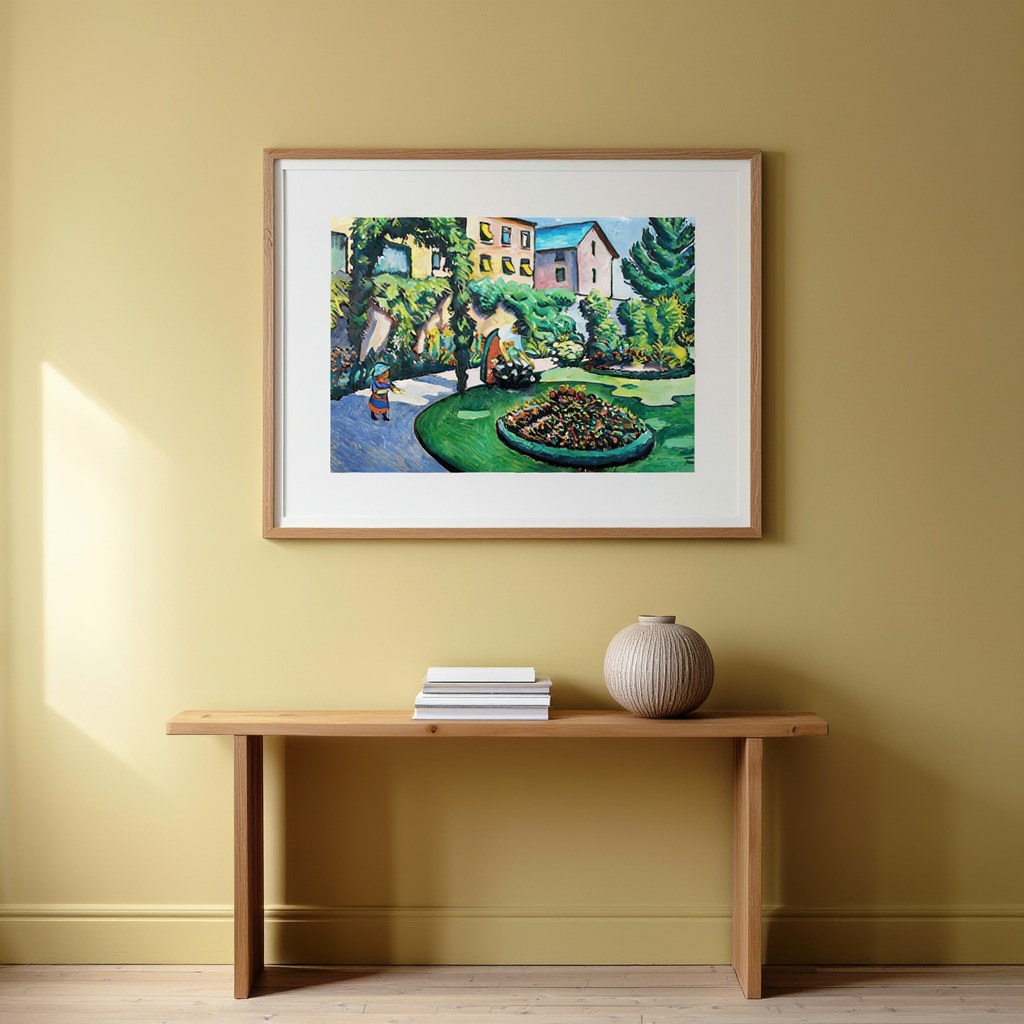 August Macke-Gartenbild | HakyArts