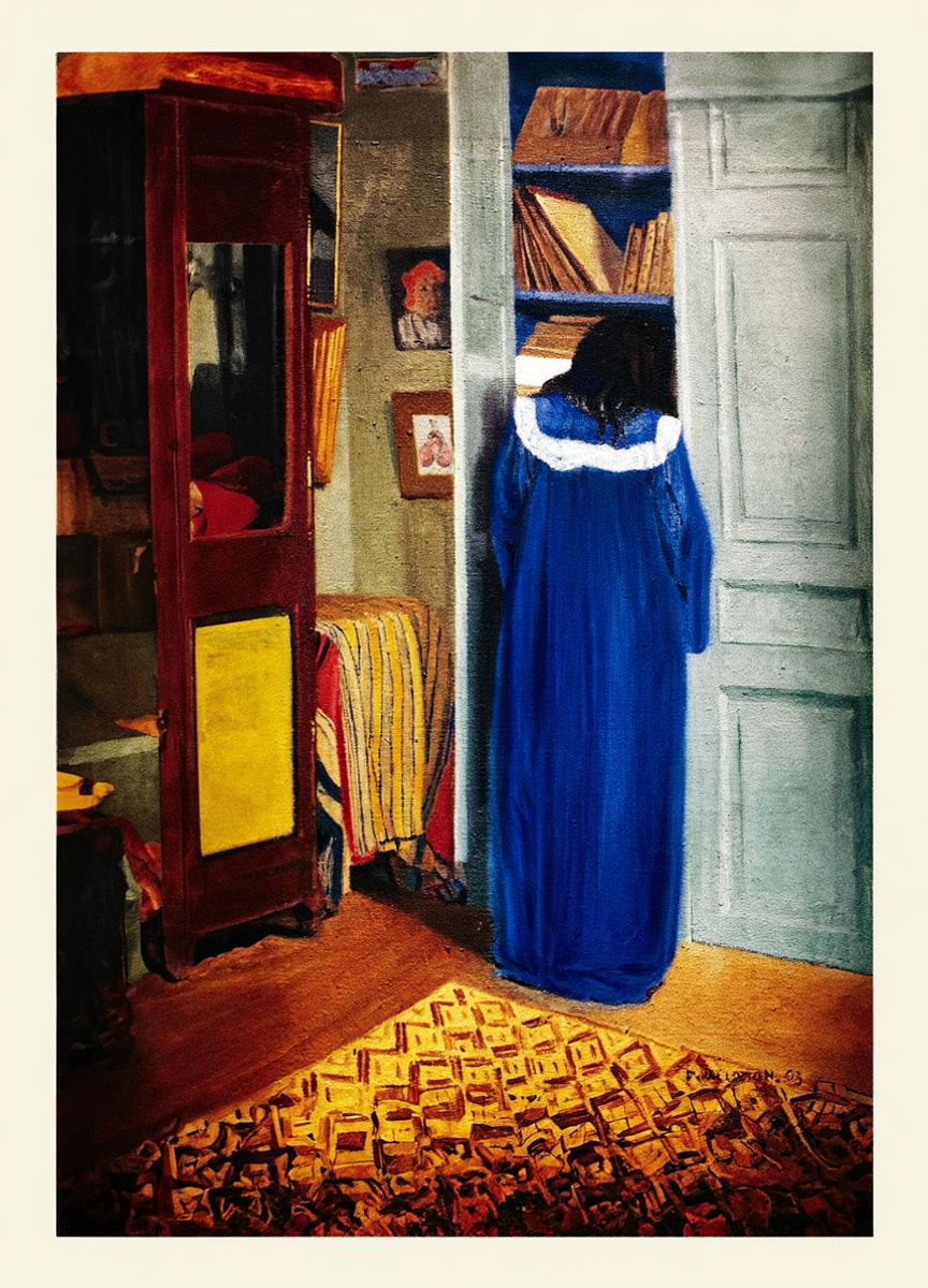Intérieur – Félix Vallotton (1903) | Post-Impressionist Interior Art Print - Hakyarts