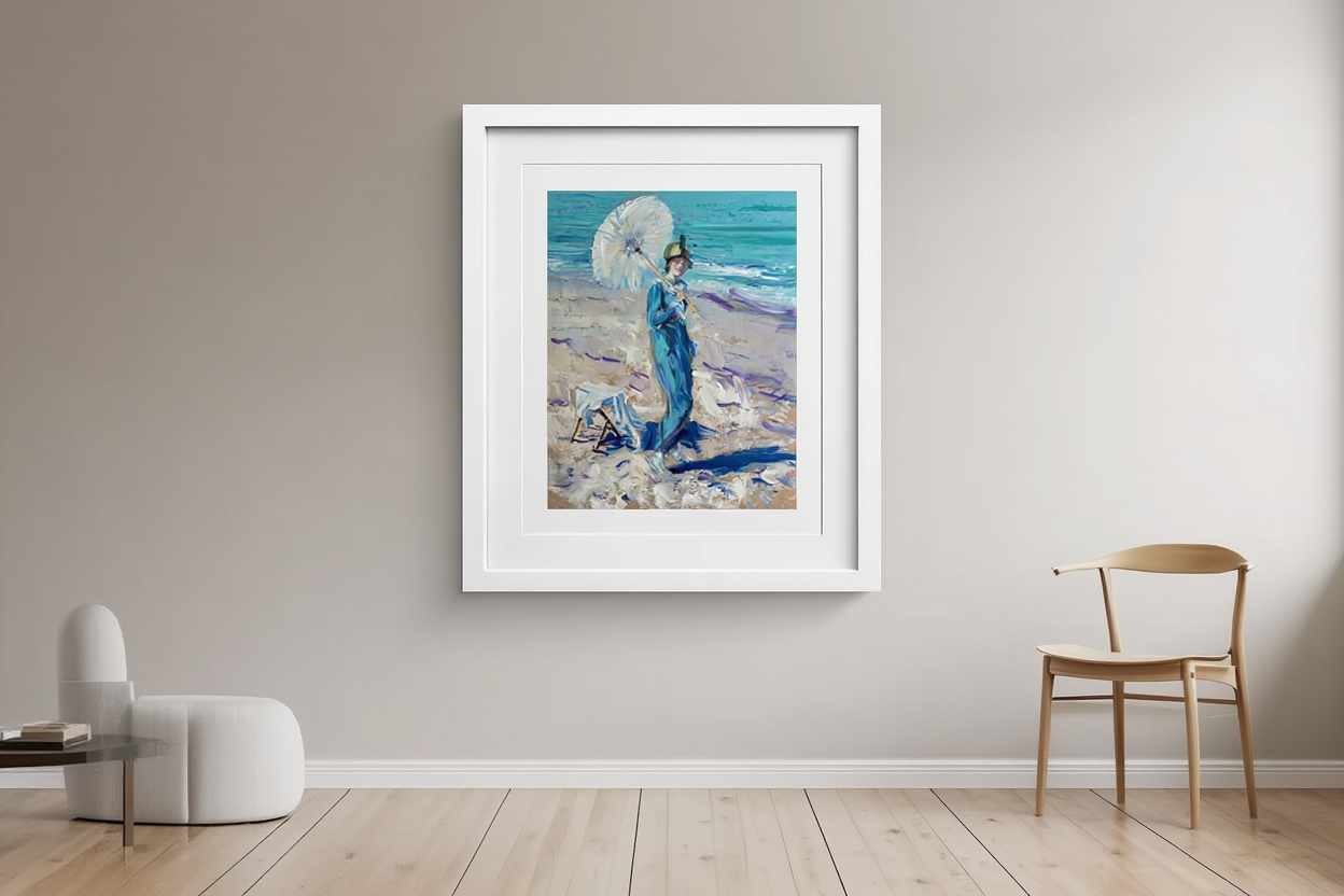 Frederick Carl Frieseke - On The Beach