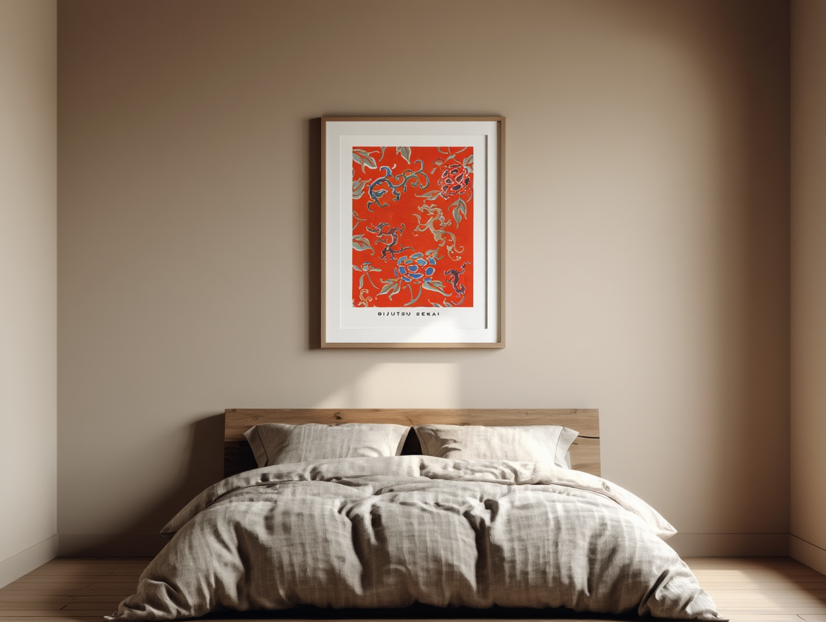 Bijutsu Sekai Woodblock Print