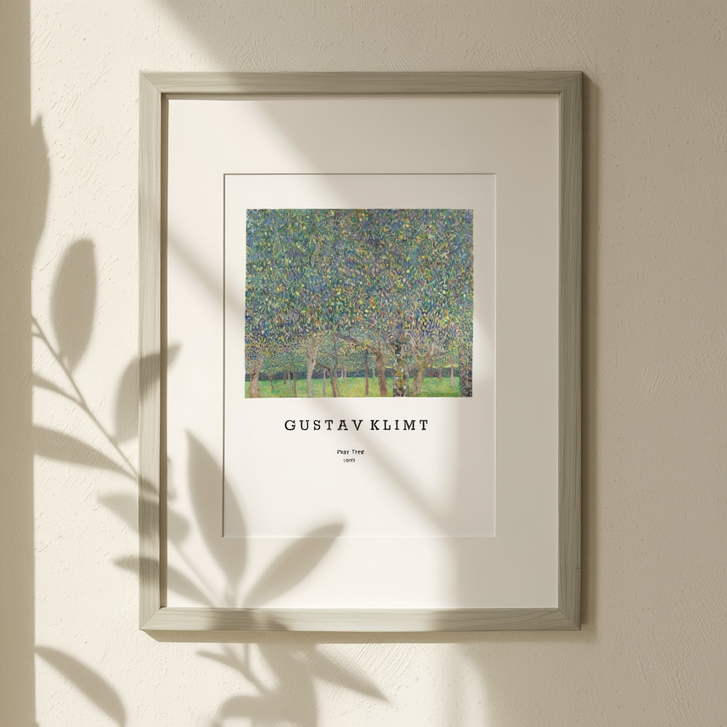 Gustav Klimt – Pear Tree, 1903 – Austrian Symbolist Art Print | Nature-Inspired Wall Decor