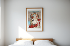 Alphonse Mucha - Riz Abadie Poster - Hakyarts