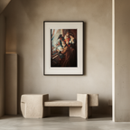 Jacques-Louis David - Le Peintre David dessinant Marie-Antoinette conduite au Supplice