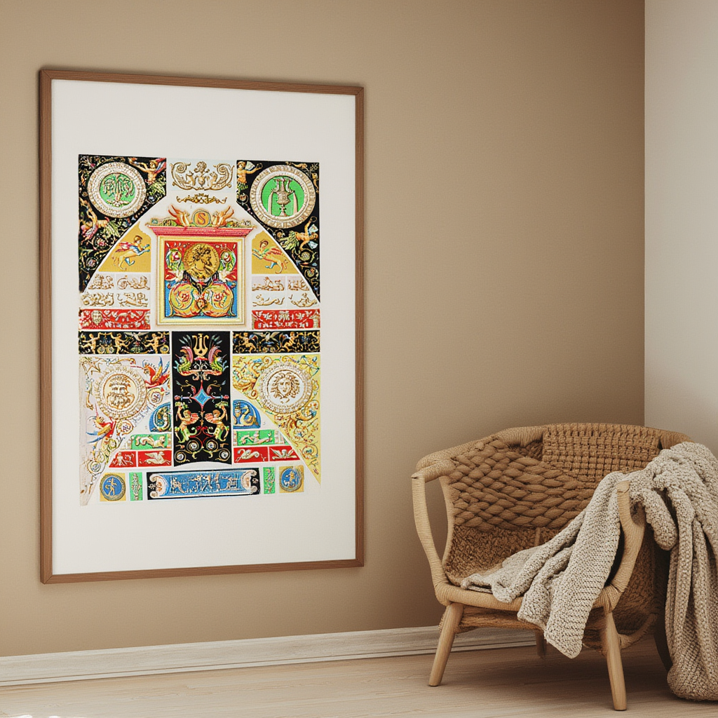 Illustration tirée de L'Ornement Polychrome