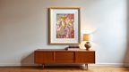 Circus Picture II: Pair of Athletes, Clown and Monkey by August Macke – Expressionist Art Print