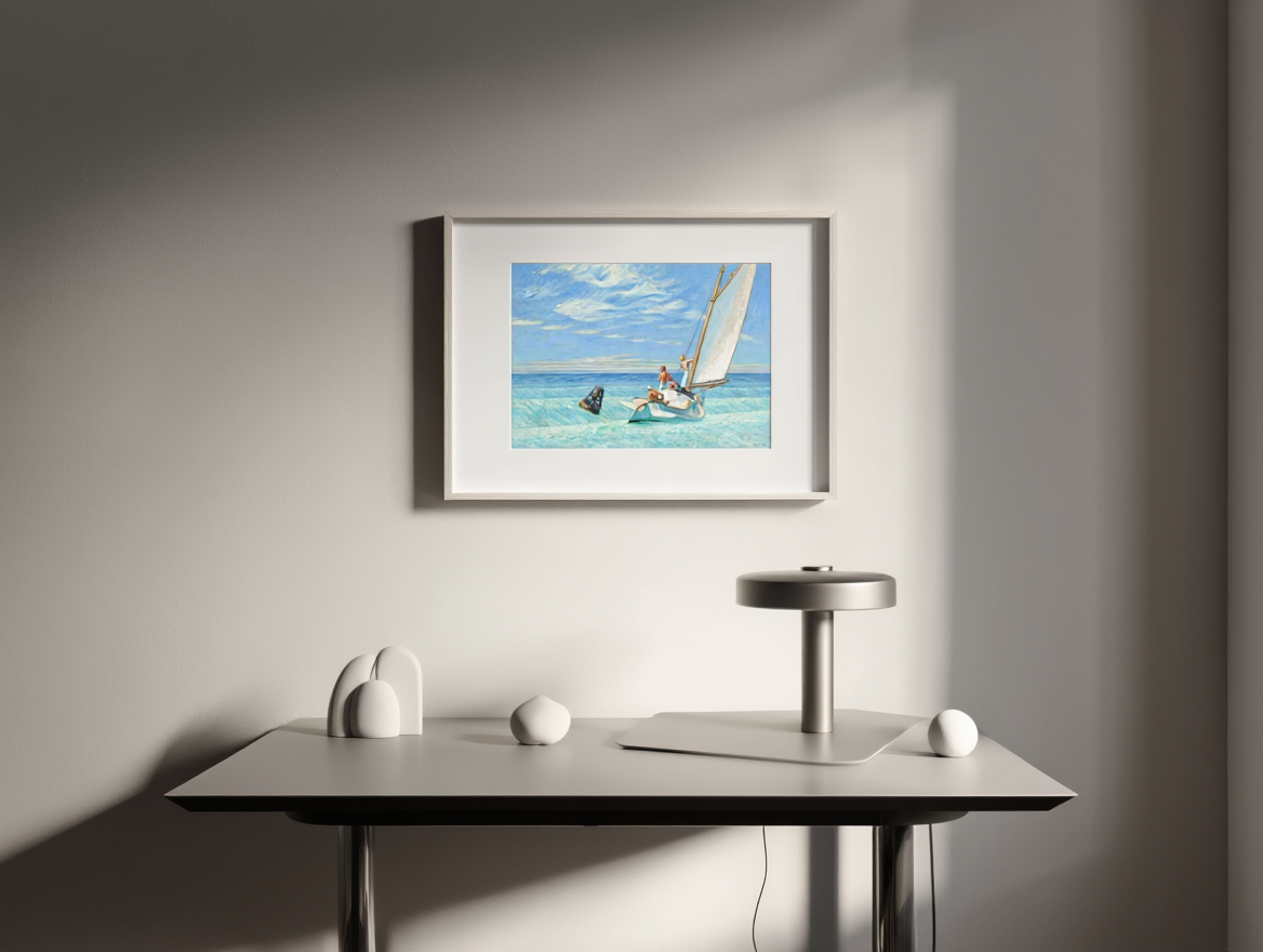 Edward Hopper – Ground Swell Art Print