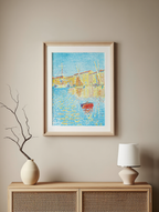 The Buoy (La bouée) – Paul Signac (1894) | Neo-Impressionist Seascape Art Print
