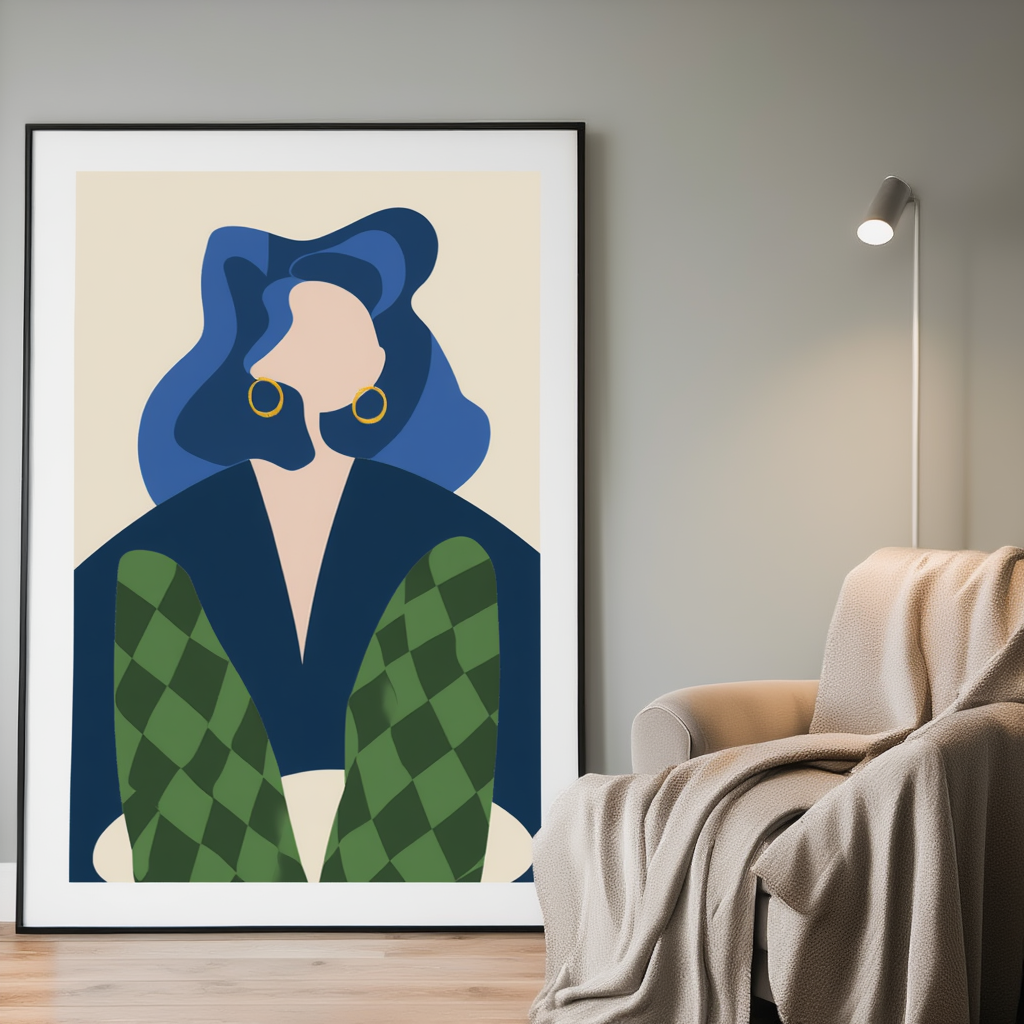 Quiet Poise – Contemporary Figurative Print